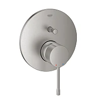 Змішувач GROHE Essence одноважільний прихованого монтажу на 2 виходи, суперсталь, 24167DC1
