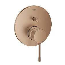 Змішувач GROHE Essence одноважільний прихованого монтажу на 2 виходи, золото брашоване, 24167DL1