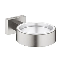 Держатель для стакана или мыльницы GROHE Essentials Cube, графит матовый, 40508AL1