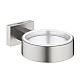 Держатель для стакана или мыльницы GROHE Essentials Cube, графит матовый, 40508AL1