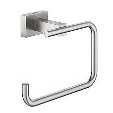 Держатель туалетной бумаги GROHE Essentials Cube, суперсталь, 40507DC1