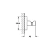 Гачок для халата GROHE Essentials, золото глянцеве, 40364GL1