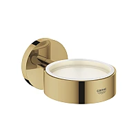 Тримач для склянки або мильниці GROHE Essentials, золото глянцеве, 40369GL1