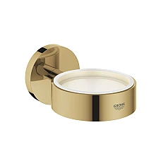 Тримач для склянки або мильниці GROHE Essentials, золото глянцеве, 40369GL1