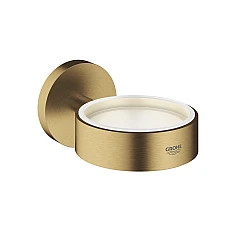 Тримач для склянки або мильниці GROHE Essentials, золото матове, 40369GN1