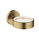 Тримач для склянки або мильниці GROHE Essentials, золото матове, 40369GN1