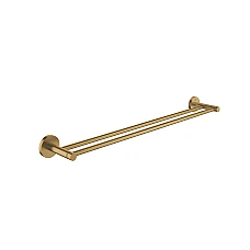 Тримач рушників подвійний GROHE Essentials, золото матове, 40802GN1