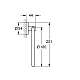 Кільце для рушника GROHE Essentials, графіт матовий, 40365AL1