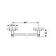 Тримач рушників GROHE Essentials, графіт матовий, 40366AL1