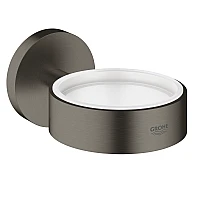 Тримач для склянки або мильниці GROHE Essentials, графіт матовий, 40369AL1