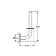 Тримач запасного рулону паперу GROHE Essentials, графіт матовий, 40385AL1