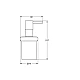 Дозатор жидкого мыла GROHE Essentials, суперсталь, 40394DC1