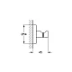 Гачок для халата GROHE Essentials, золото брашоване, 40364DL1
