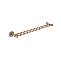 Тримач рушників подвійний GROHE Essentials, золото брашоване, 40802DL1