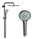 Душова система з термостатом GROHE Euphoria System 310, настінний монтаж, графіт матовий, 26075AL0