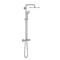 Душова система з термостатом GROHE Euphoria System 310, настінний монтаж, суперсталь, 26075DC0