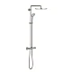 Душевая система с термостатом GROHE Euphoria System 310, настенный монтаж, суперсталь, 26075DC0