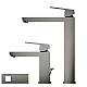 Змішувач для умивальника GROHE Eurocube M-Size, графіт матовий, 23445AL0