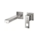 Змішувач для умивальника GROHE Eurocube M-Size на 2 отвори, суперсталь, 23447DC0