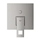 Смеситель скрытого монтажа GROHE Eurocube, суперсталь, 24062DC0