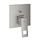 Смеситель скрытого монтажа GROHE Eurocube, суперсталь, 24062DC0