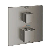 Термостат прихованого монтажу GROHE Grohtherm Cube, графіт матовий, 24154AL0