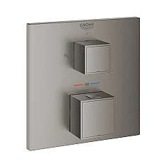 Термостат прихованого монтажу GROHE Grohtherm Cube, графіт матовий, 24154AL0