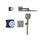 Душевая система GROHE Grohtherm SmartControl, Rainshower 310 Cube, графит матовый, 34864AL0