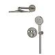 Душевая система скрытого монтажа GROHE Grohtherm SmartControl Rainshower SmartActive 310, графит матовый, 34863AL0
