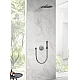 Термостат GROHE Grohtherm SmartControl прихованого монтажу на 3 виходи, графіт матовий, 29121AL0