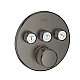 Термостат GROHE Grohtherm SmartControl прихованого монтажу на 3 виходи, графіт матовий, 29121AL0
