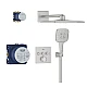 Душова система GROHE Grohtherm SmartControl, Rainshower 310 Cube, суперсталь, 34864DC0