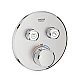 Термостат GROHE Grohtherm SmartControl прихованого монтажу на 2 виходи, суперсталь, 29119DC0