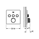 Термостат скрытого монтажа GROHE Grohtherm SmartControl, суперсталь, 29126DC0