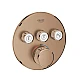 Термостат GROHE Grohtherm SmartControl прихованого монтажу на 3 виходи, золото брашоване, 29121DL0