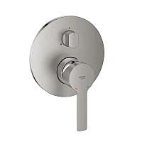 Змішувач прихованого монтажу GROHE Lineare з перемикачем на 3 положення, суперсталь, 24095DC1