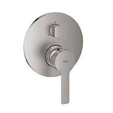 Змішувач прихованого монтажу GROHE Lineare з перемикачем на 3 положення, суперсталь, 24095DC1