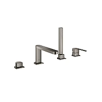 Змішувач для ванни GROHE Plus на 4 отвори, графіт матовий, 29307AL3