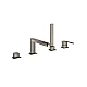 Змішувач для ванни GROHE Plus на 4 отвори, графіт матовий, 29307AL3