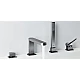 Змішувач для ванни GROHE Plus на 4 отвори, графіт матовий, 29307AL3