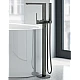 Змішувач для ванни GROHE Plus підлогового монтажу, графіт матовий, 23846AL3