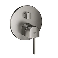 Змішувач прихованого монтажу GROHE Plus з перемикачем на 3 положення, графіт матовий, 24093AL3