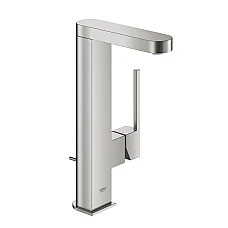 Змішувач для умивальника GROHE Plus L-Size, суперсталь, 23851DC3