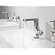 Змішувач для умивальника GROHE Plus M-Size, суперсталь, 23871DC3