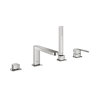 Змішувач для ванни GROHE Plus на 4 отвори, суперсталь, 29307DC3