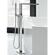 Змішувач для ванни GROHE Plus підлогового монтажу, суперсталь, 23846DC3