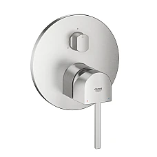 Змішувач прихованого монтажу GROHE Plus з перемикачем на 3 положення, суперсталь, 24093DC3