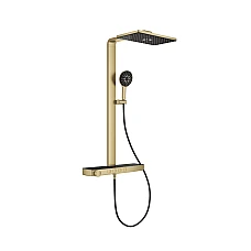 Душова система GROHE Rainshower Aqua Pure Duo з термостатом, золото матове, 100962GN00