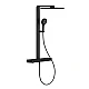 Душевая система GROHE Rainshower Aqua Pure Duo с термостатом, чорний матовый, 100962AL00