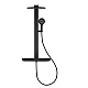 Душова система з термостатом GROHE Rainshower Aqua Pure, чорний матовий, 101680KF00
